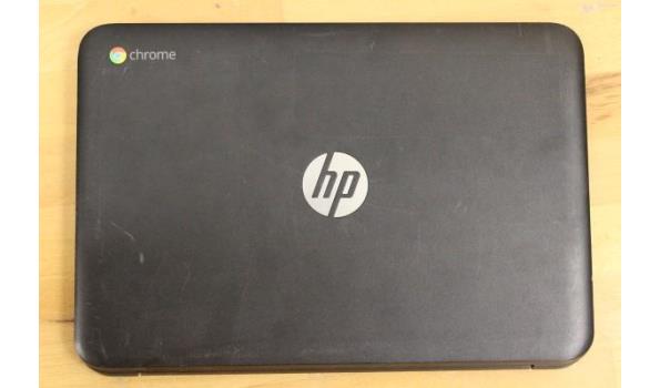 laptop HP, Chromebook 11 G33 TPN-Q151, zonder lader, paswoord niet gekend, werking niet gekend, beschadigd
